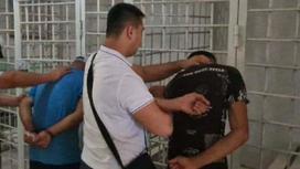 Задержание подозреваемых в Туркестанской области