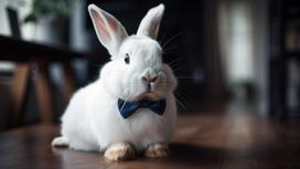 Кролик в галстуке-бабочке