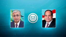 Глава государства направил телеграмму поздравления президенту Египта