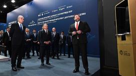 Ломтадзенің Қазақстан мен Өзбекстан президенттеріне Kaspi.kz қызметтерін таныстыру сәті