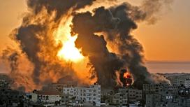 Взрывы в секторе Газа
