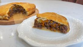 Мясной пирог с тыквой Мясной пирог с тыквой