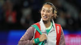 Китайская теннисистка Чжэн Циньвэнь