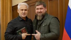 Рамзан Кадыров и Муслим Хучиев