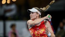 Казахстанская теннисистка Елена Рыбакина