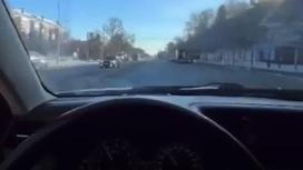 Водитель за рулем авто в Павлодаре