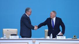 Касым-Жомарт Токаев и Нурсултан Назарбаев