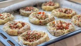 Горячая закуска с тестом фило в духовке Горячая закуска с тестом фило в духовке