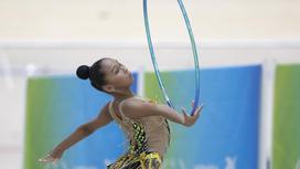 Казахстанская гимнастка-художница Айбота Ертайкызы