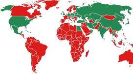 Карта мира во время пандемии коронавируса