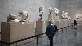 Скульптуры Перфенона в Британском музее