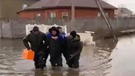 Спасение людей в Актюбинской области