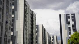 Жилой комплекс построен в Алматы