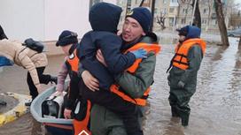 ТЖД күштері Көкшетауда адамдарды эвакуациялады