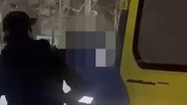Избиение водителя в Караганде