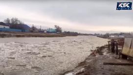 Река Сагыз в Актюбинской области