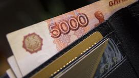 5000 рублей в кошельке