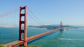 Мост "Золотые ворота" в Сан-Франциско