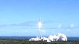 Запуск ракеты-носителя SpaceX