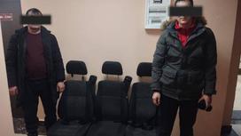 Задержанный в Алматы