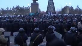 Павлодар во время протестов
