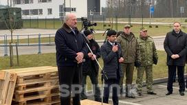 Лукашенко выступил перед мигрантами