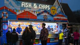Закусочная Fish&Chips в Великобритании