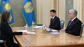 Мәдина Әбілқасымова президент қабылдауында