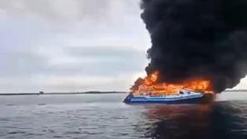 Пожар на судне MV Mercraft