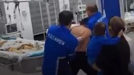 Нападение на медиков в Шымкенте