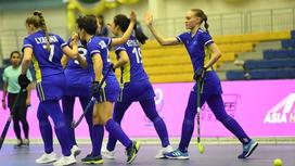 Женская сборная Казахстана по индор-хоккею на КА-2024