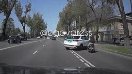 ДТП в Алматы с участием полицейских