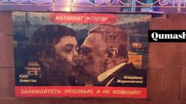 Баннер с Жириновским и Ахметовым