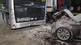 Автомобили попали в аварию