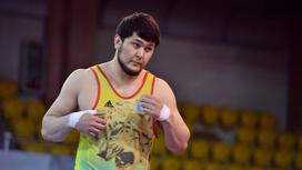 Казахстанский борец вольного стиля Юсуп Батырмурзаев