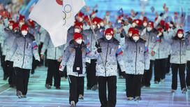 Российские спортсмены на Олимпиаде в Пекине Российские спортсмены на Олимпиаде в Пекине