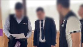 Задержание подозреваемого в Алматинской области