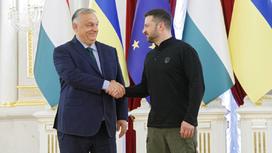 Владимир Зеленский и Виктор Орбан