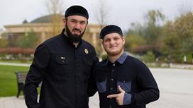 Магомед Даудов и Ахмат Кадыров