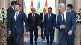 Қазақстан мен Қырғызстан президенттері кеңейтілген құрамда келіссөз жүргізді