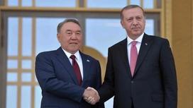 Назарбаев поздравил Эрдогана с переизбранием