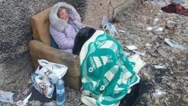 Женщина-инвалид неделю провела на улице в Карагандинской области (фото)