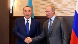 Назарбаев и Путин обсудили ситуацию по Сирии