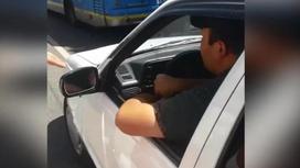 Задержан водитель, не пропустивший скорую с ребенком в Алматы