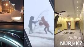 ЧС в Астане: шар-убийца, разрушенные здания и унесенные люди (видео)