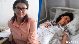 Избитая в Алматинской области учительница рассказала подробности нападения