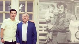 Нурлан Коянбаев показал отца и поздравил его с днем рождения