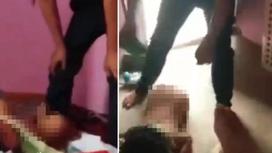 Видео с жестоким избиением малыша ужаснуло Казнет