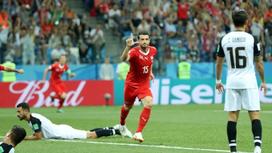 Швейцария вышла в 1/8 финала ЧМ-2018, сыграв вничью с Коста-Рикой