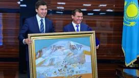 Депутаты гормаслихата Шымкента поздравили Нурлана Бекназарова с победой на выборах в сенат парламента